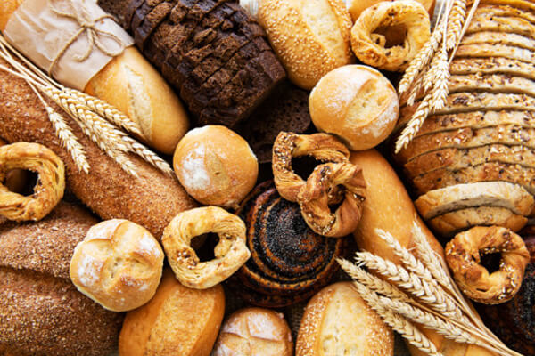 different kinds of bread