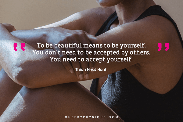 positive body image quote graphic