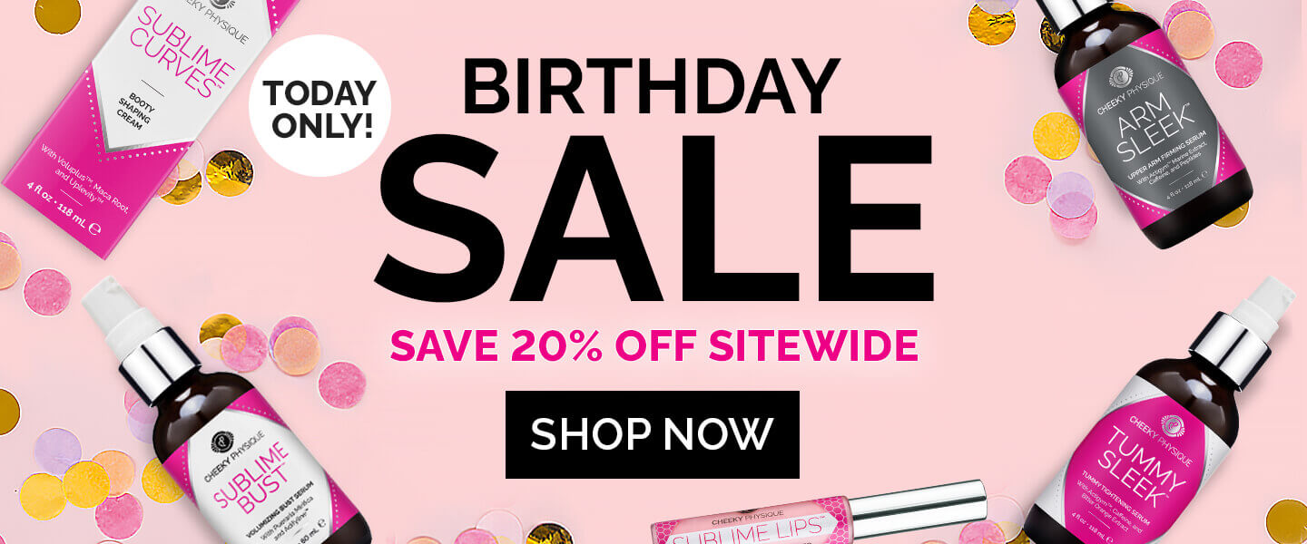 Birthday Sale - Save 20% Off Sitewide
