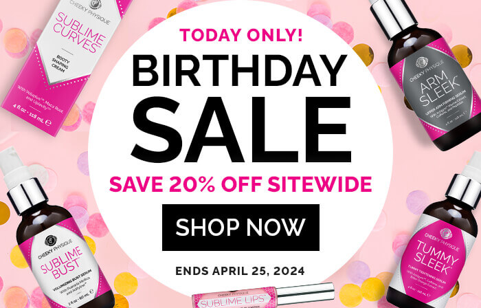 Birthday Sale - Save 20% Off Sitewide