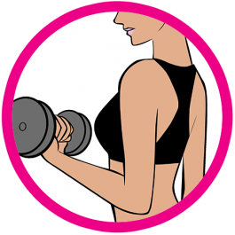 arm exercise icon